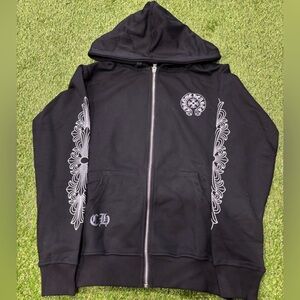 Chrome Hearts Black Zip-Up (S)